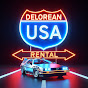 Delorean USA Rental logo