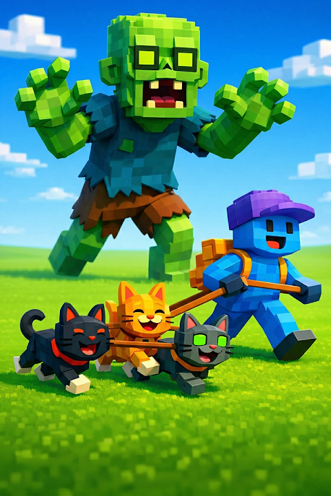 Animals vs Zombies — cover art