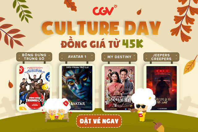 CGV Cinemas Vietnam - YouTube: Phim chiếu rạp là một trong những hình thức giải trí ưa thích của rất nhiều người trẻ hiện nay.  Với màn hình lớn, âm thanh vòm sống động và không gian đầy ấn tượng, chắc chắn bạn sẽ có khoảng thời gian thư giãn tuyệt vời khi đến CGV Cinemas Vietnam xem phim.