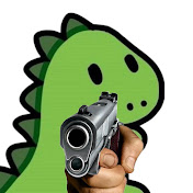 Dinosaur with a gun