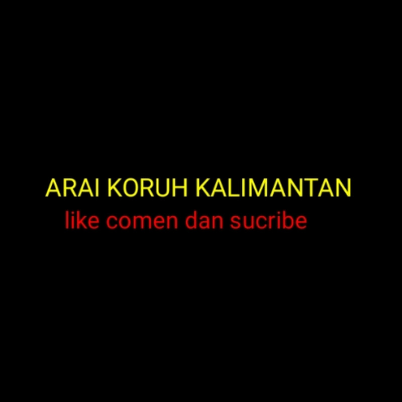 Arai koruh Kalimantan