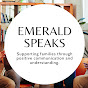 EMERALD SPEAKS (Emerald Green Homes) logo