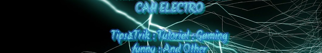 Cah Electro YouTube kanalı avatarı