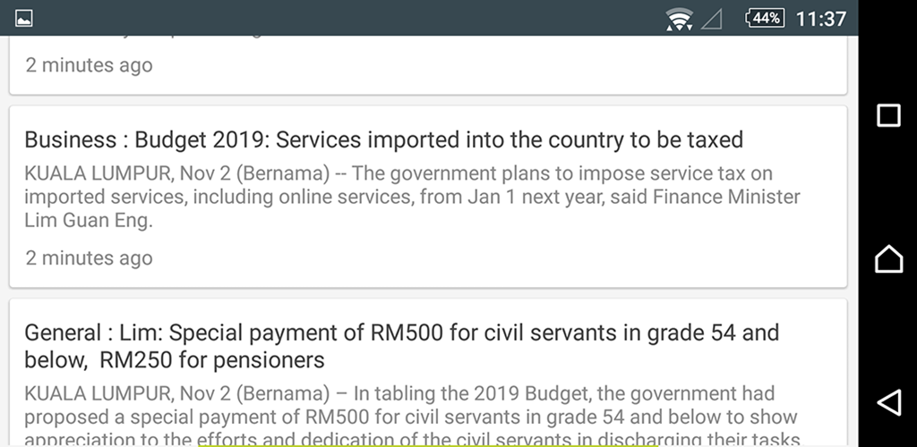 Malaysia News Update APK for Android  Waris Publisher