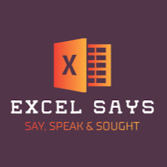 Excel Says