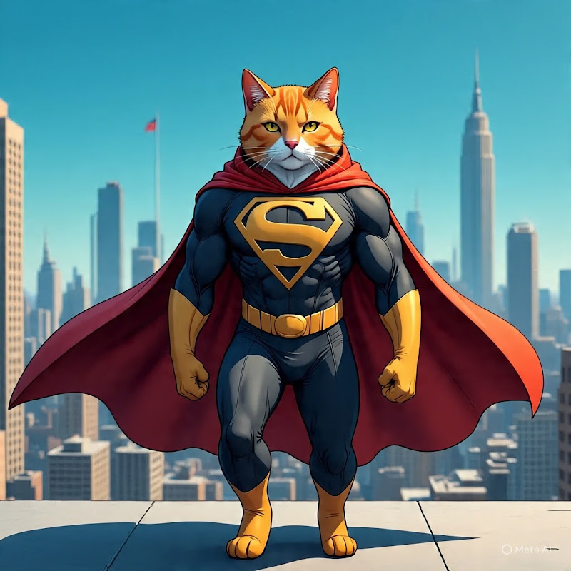 Super cat Papa