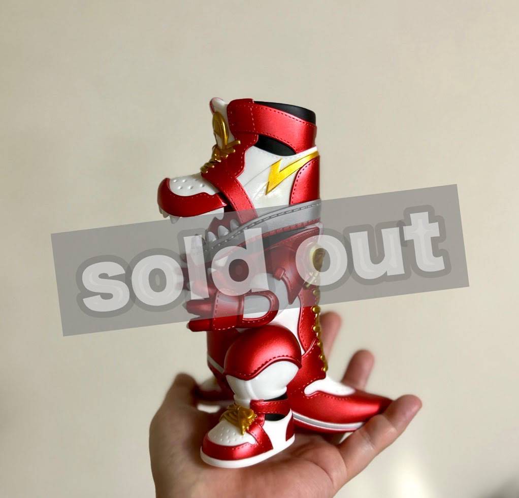 スニーカーヘッド ソフビ レオンチャンネルコラボカラー 限定 レオン