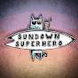 Sundown Superhero logo