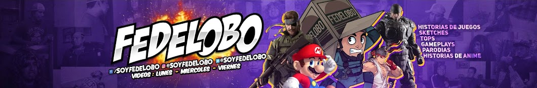 El Fedelobo YouTube channel avatar
