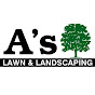 A’s Lawn & Landscaping logo