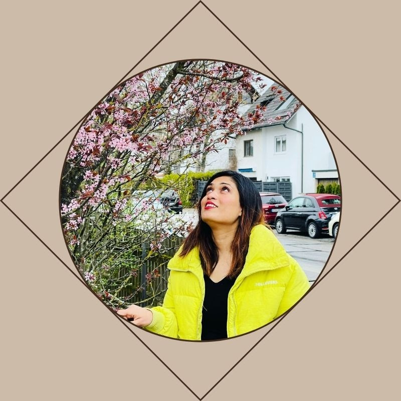 Indian Girl in Europe