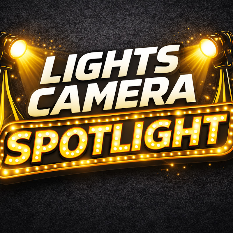 Lights camera spotlight 