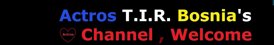 Actros T.I.R. Bosnia YouTube channel avatar