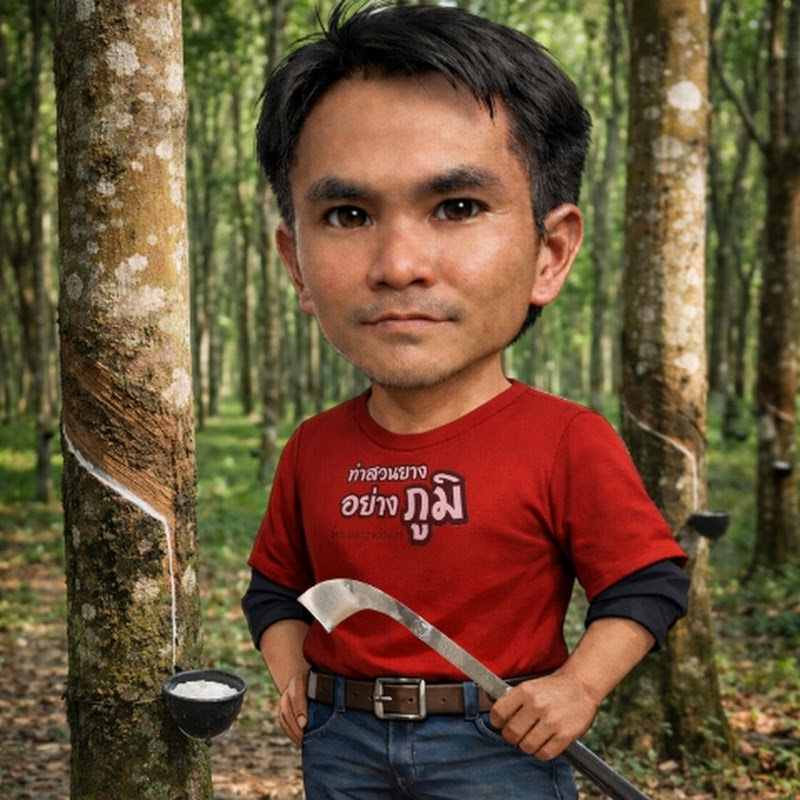 ทำสวนยางอย่างภูมิ