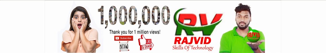 RajVid YouTube channel avatar