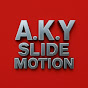 AKY Slide Motion" logo