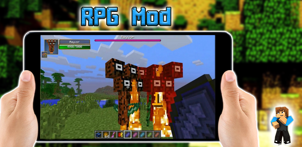 Rpg Mod For Minecraft Pe Apk For Android Raxman Mods