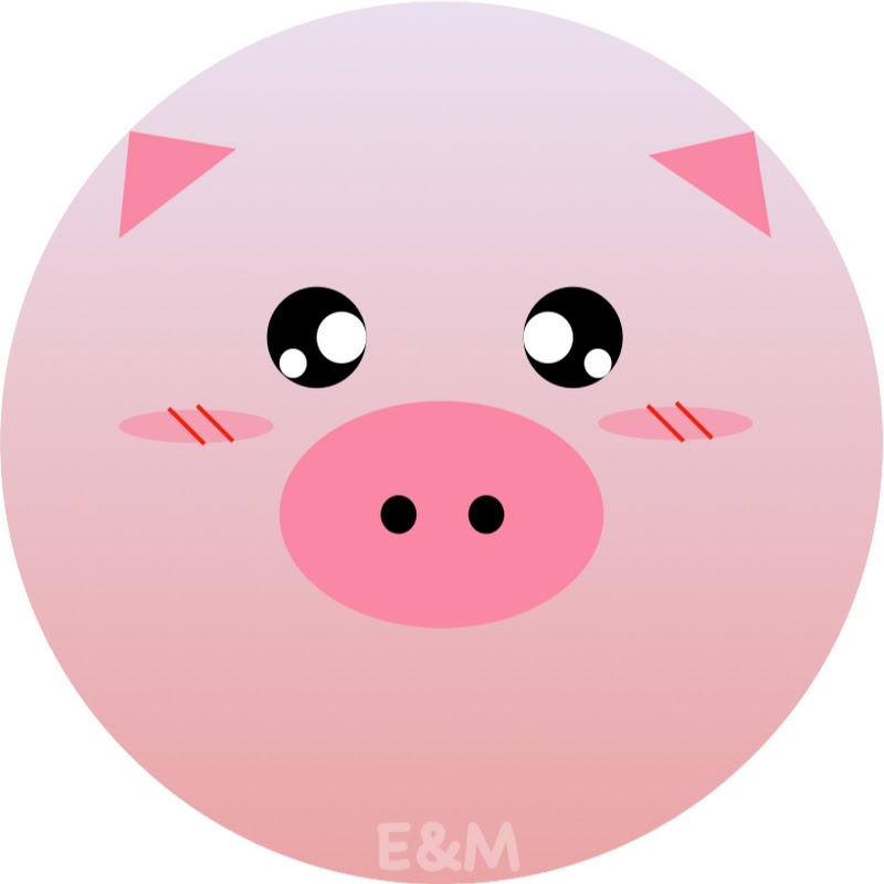 E&M豬式會社 Logo