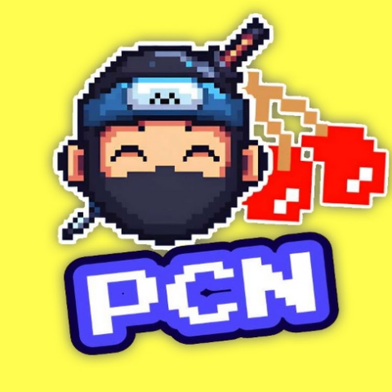 Pixel Cherry Ninja Logo