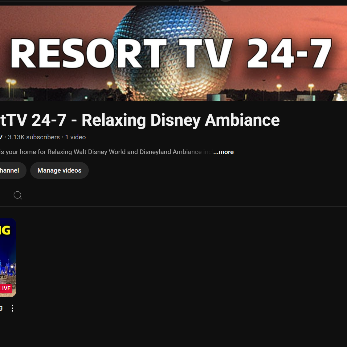 Post from ResortTV1