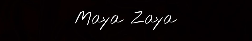 Maya Zaya ইউটিউব চ্যানেল অ্যাভাটার