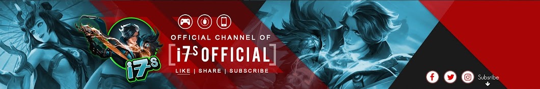 i7Ì¶s Official Avatar de canal de YouTube