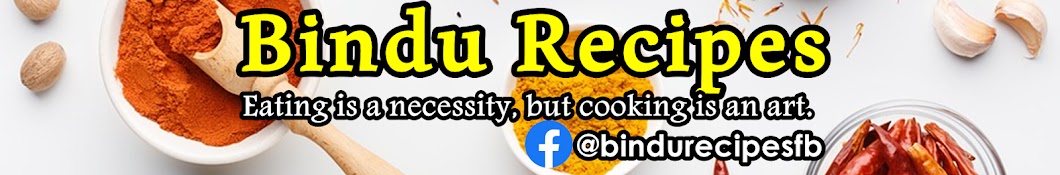 Bindu's Recipes Awatar kanału YouTube