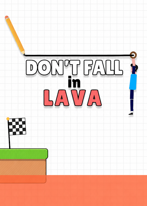Don't Fall in Lava — cover art