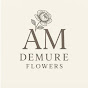 Am Demure Flowers logo
