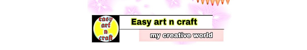 Easy art n craft رمز قناة اليوتيوب