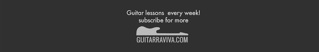 Guitarraviva3 Аватар канала YouTube