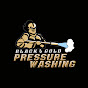 Black & Gold Pressure Washing logo