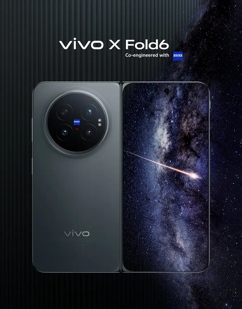 News: vivo X Fold6 arriva in Italia: 200 MP ZEISS, batteria da 6.900 mAh e teleconverter fino a 200 mm