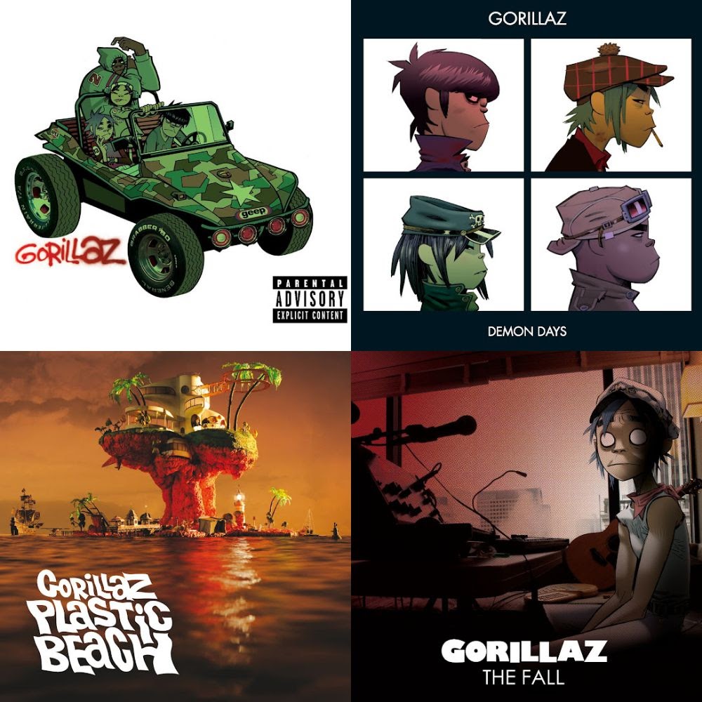 All Gorillaz Albums In Order