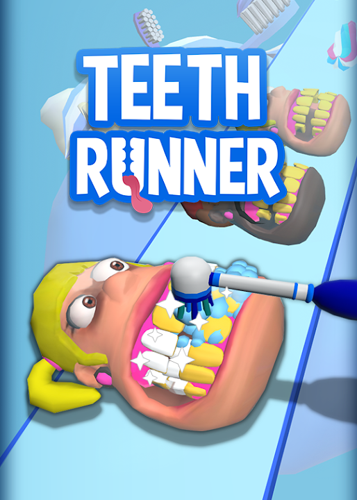 Teeth Runner - Run and Clean — cover art