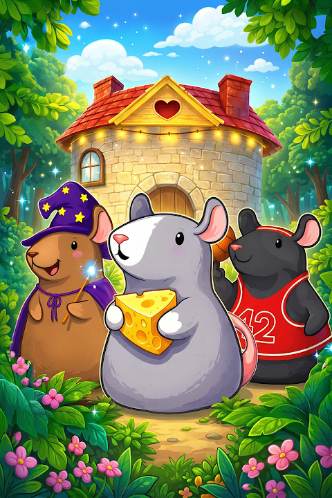 Rat's House - Nonogram — cover art