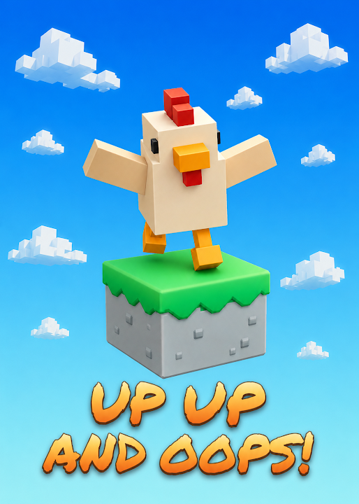 Up, Up, and Oops! — cover art