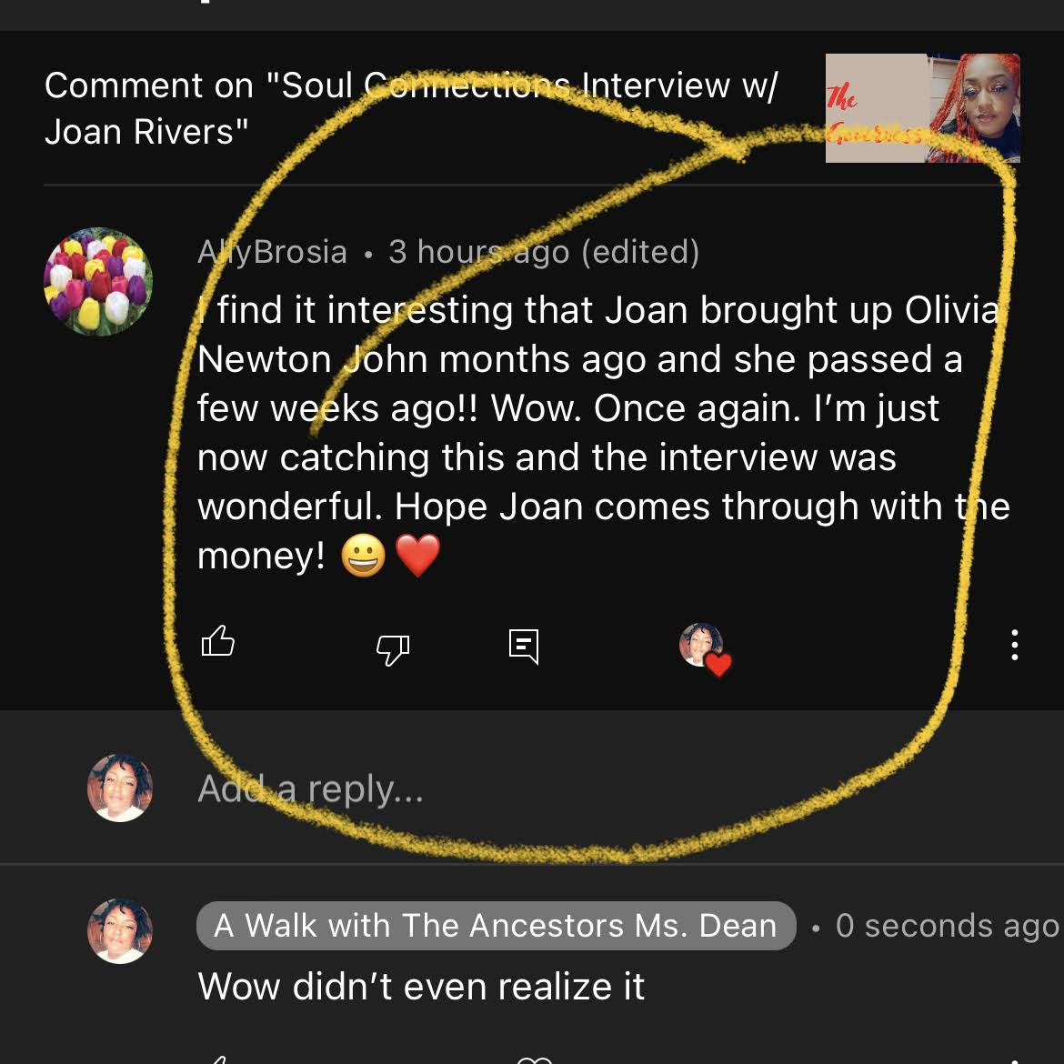 Post from A Walk with The Ancestors Ms. Dean