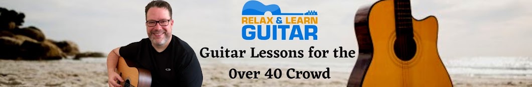 Relax and Learn Guitar Banner