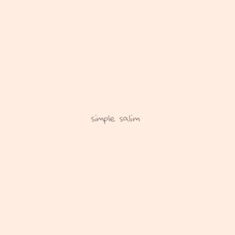 Simple salim  단정한 살림