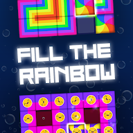 Fill the Rainbow - Flow Puzzle icon