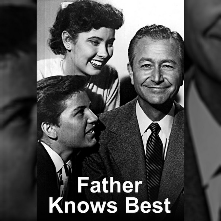 He knows a little but the. Father knows best. father knows less book.