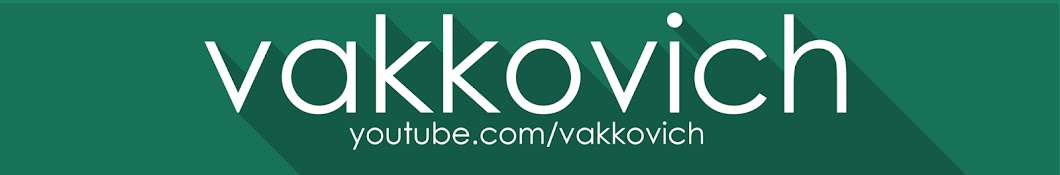 Vakkovich Аватар канала YouTube