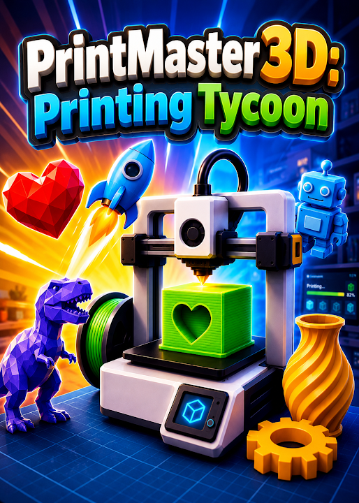 PrintMaster 3D: Printing Tycoon — cover art