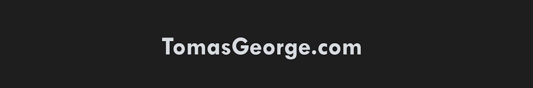 Tomas George YouTube kanalı avatarı