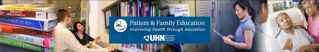 UHN Patient Education Avatar de canal de YouTube