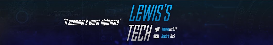 Lewis's Tech यूट्यूब चैनल अवतार