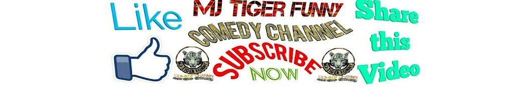 MJ Tiger funny YouTube channel avatar