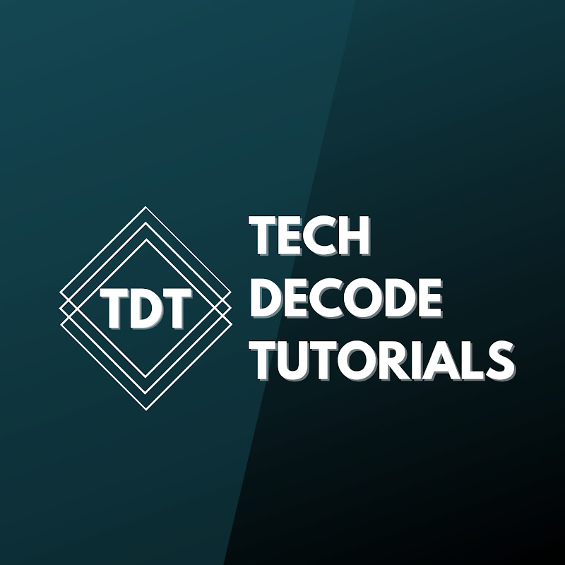 Tech Decode Tutorials Logo