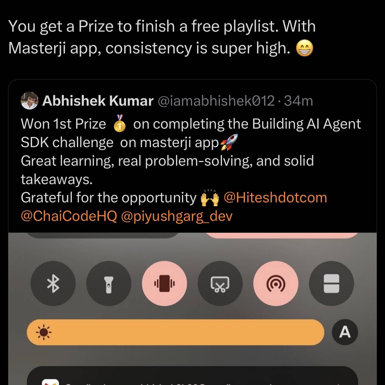 Post from Chai aur Code